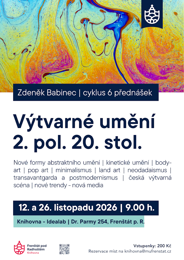 Cyklus přednášek: Moderní umění 2. pol. 20. stol. (Zdeněk Babinec)