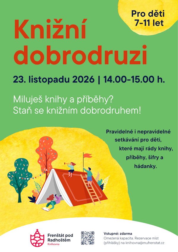 KNIŽNÍ DOBRODRUZI pro děti